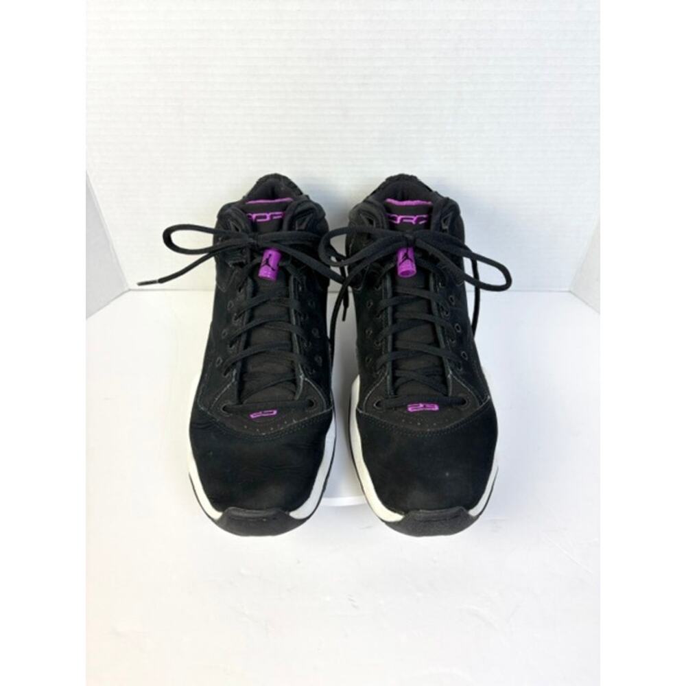 Nike Air Jordan B'Loyal Black Hyper Violet Men's Size 8.5 Sneakers 315317-012 - Picture 3 of 8